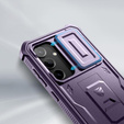Armored case for Samsung Galaxy S24, Dexnor Full Body (Two Frames), purple