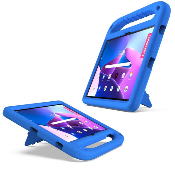 Children's Case for Lenovo Tab P11 Gen 2 TB350FU TB350XU 11.5", Children's Case with Holder, blue