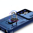 Case for Samsung Galaxy S24 Ultra, CamShield Slide, blue