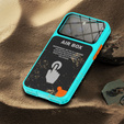 IP68 Waterproof Case for iPhone 15 Pro, SHELLBOX Air Box, blue