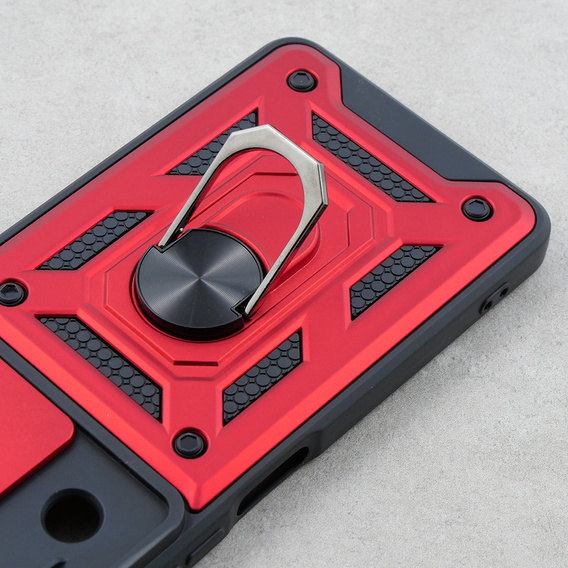 Case for Infinix Note 30 5G, CamShield Slide, red