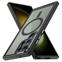 Case for Samsung Galaxy S24 Ultra, ERBORD Impact Guard, MagSafe, black