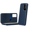 Flip case for Samsung Galaxy S25 Edge, Smart View Wallet, blue
