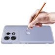 Case for Motorola Edge 50 Pro 5G, Fusion Hybrid, transparent