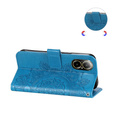Flip case for Realme C67, Mandala, blue