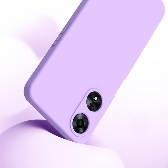 Case for Oppo A38 4G / Oppo A18 4G, Silicone Lite, purple