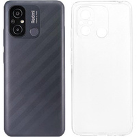 Thin Case for Xiaomi Redmi 12C/11A 4G, Slim, transparent