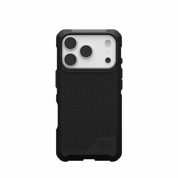 Urban Armor Gear case for iPhone 17 Pro Max, Metropolis LT MagSafe Kevlar, Kevlar Black