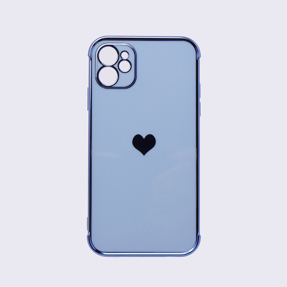 Case for Apple iPhone 11, Electro heart, blue