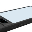 IMAK Case for ASUS ROG Phone 8 Pro, UX-9A Series, transparent / black