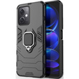Case for Xiaomi Redmi Note 12 5G / POCO X5 5G, Kickstand Ring, black