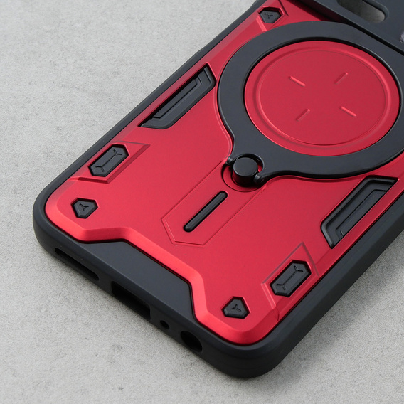 Armor case for Infinix Note 12 Pro 4G / Note 12 2023, CamShield Slide, red