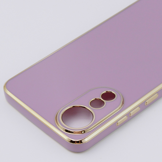 Case for Oppo A78 4G, Glamour CamShield, purple