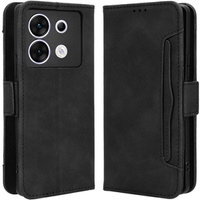 Flip case for Infinix Zero 30 5G, Card Slot, black