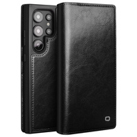 QIALINO Leather Wallet case with flap for Samsung Galaxy S24 Ultra