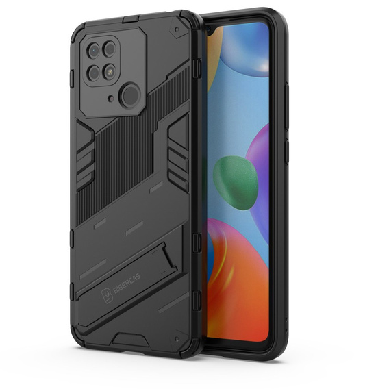 Case for Xiaomi Redmi 10C, Military kickstand, blue