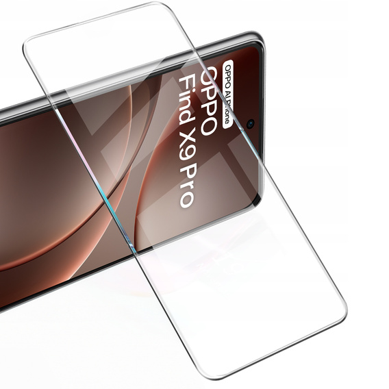 2x ERBORD 9H Hard Glass Tempered Glass for Oppo Find X9 Pro