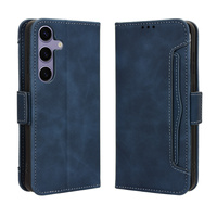 Flip case for Samsung Galaxy S25 FE, Card Slot, dark blue
