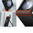 Case for Samsung Galaxy ZFlip 5, Suritch Full Body, black
