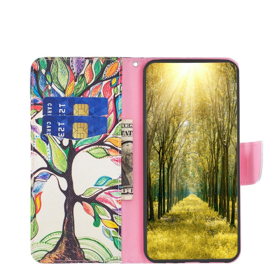 Flip case for Infinix Hot 40i, Wallet, Tree of Life