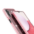 Case for Samsung Galaxy A14 4G/5G, Glittery Powder, pink