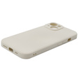 Case for iPhone 15 Plus, Silicone Lite, beige