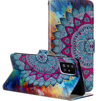 Flip case for Samsung Galaxy A51, Wallet, Mandala Flower