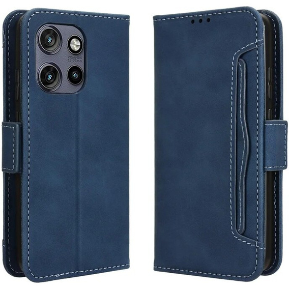 Flip case for Motorola Edge 50 Neo / Motorola ThinkPhone 25, Card Slot, dark blue