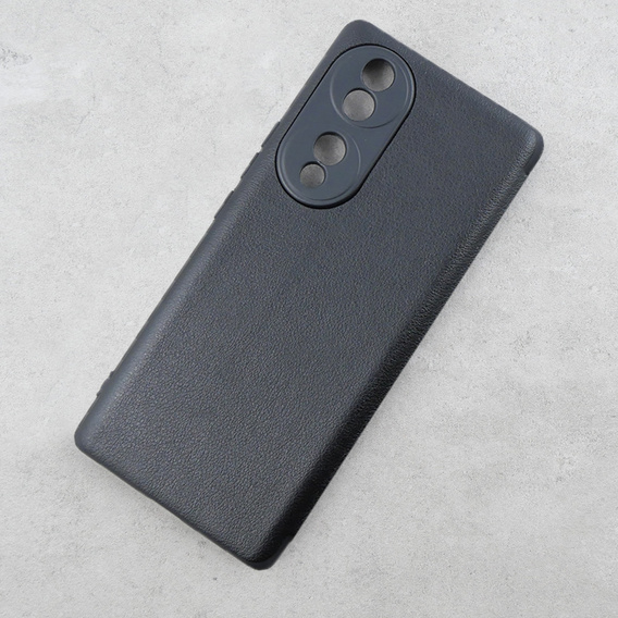 Flap case for Honor 70 5G, Side View, black