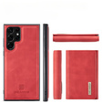 Case for Samsung Galaxy S23 Ultra, DG.MING 2in1, red