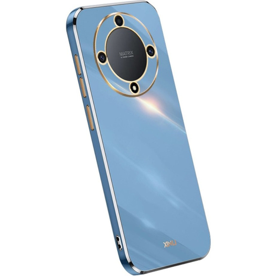 Case for Honor Magic 5 Lite, Glamour CamShield, blue