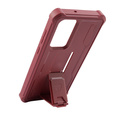 Armored case for Samsung Galaxy S22 Ultra, Dexnor Full Body, red