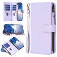 Flip case for Xiaomi Redmi Note 13 Pro 4G / Xiaomi Redmi Note 14S / Xiaomi Poco M6 Pro 4G, Wallet Zipper Pocket, purple