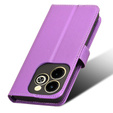 Flip case for Infinix Hot 40i, Wallet Smart Magnet, purple