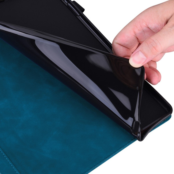 Case for Xiaomi Redmi Pad SE 8.7, Classic, with space for stylus, blue