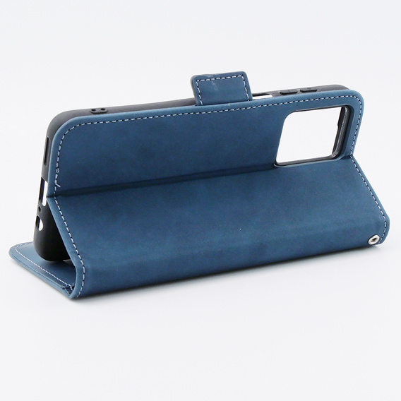 Flip case for Motorola Moto G54 5G, Card Slot, blue