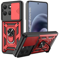Case for Motorola Moto G86 5G, CamShield Slide, red