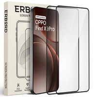 2x ERBORD 3D tempered glass for Oppo Find X9 Pro