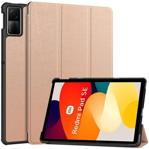 Case for Xiaomi Redmi Pad SE 11", Smartcase, pink rose gold