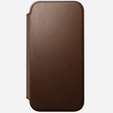 Nomad case for iPhone 17 Pro Max, Modern Leather Folio, brown