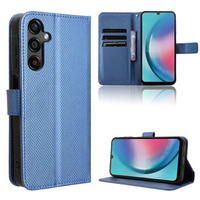Flip case for Samsung Galaxy M55 5G, Wallet Smart Magnet, blue