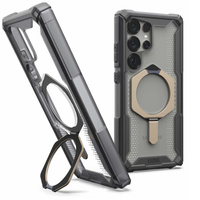Urban Armor Gear case for Samsung Galaxy S25 Ultra, Plasma XTE MagSafe Kickstand, black