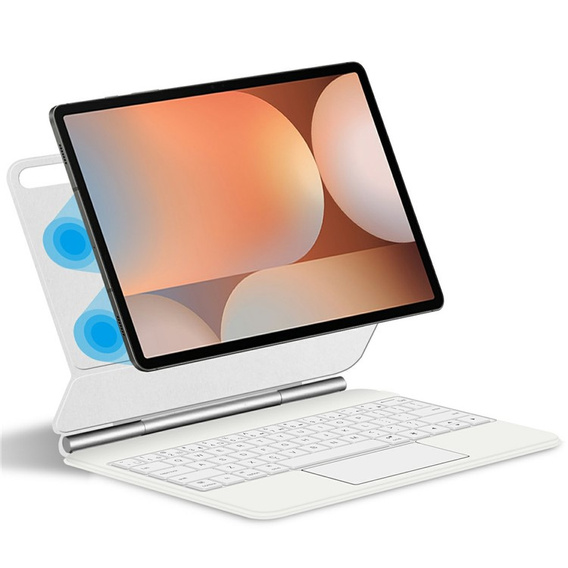 Bluetooth keyboard case with touchpad for Samsung Galaxy Tab S10+ / S9+ / S9 FE+ / S8+ / S7 FE