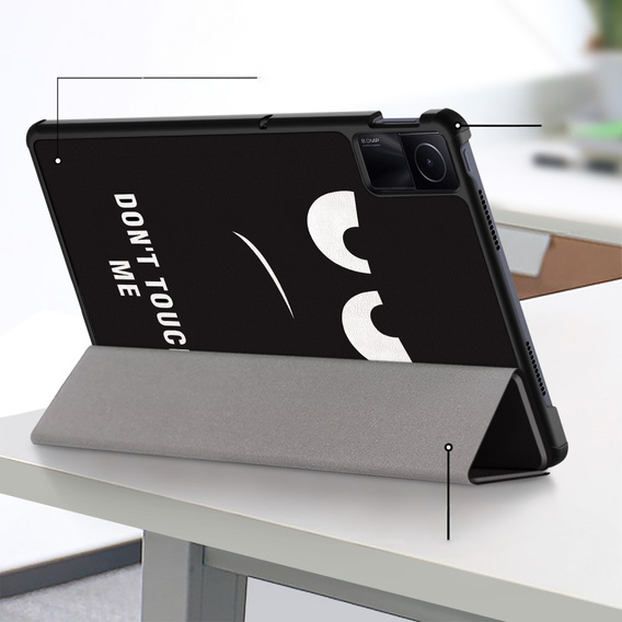 Case for Xiaomi Redmi Pad SE 11", Smartcase, don't touch me