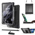 SHELLBOX IP68 Waterproof Case for Apple iPad Air 11" 6 gen. 2024, black