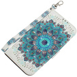 Flip case for Samsung Galaxy A05s, Wallet, Mandala Flower