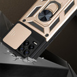 Case for Realme 8 / 8 Pro, CamShield Slide, gold