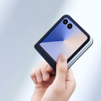 Case Dux Ducis for Samsung Galaxy Z Flip7 5G, Bril, blue