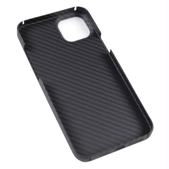 Case for iPhone 14, Aramid Fiber Cover, black