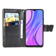 Flip case for Xiaomi Redmi 9, Butterfly, black